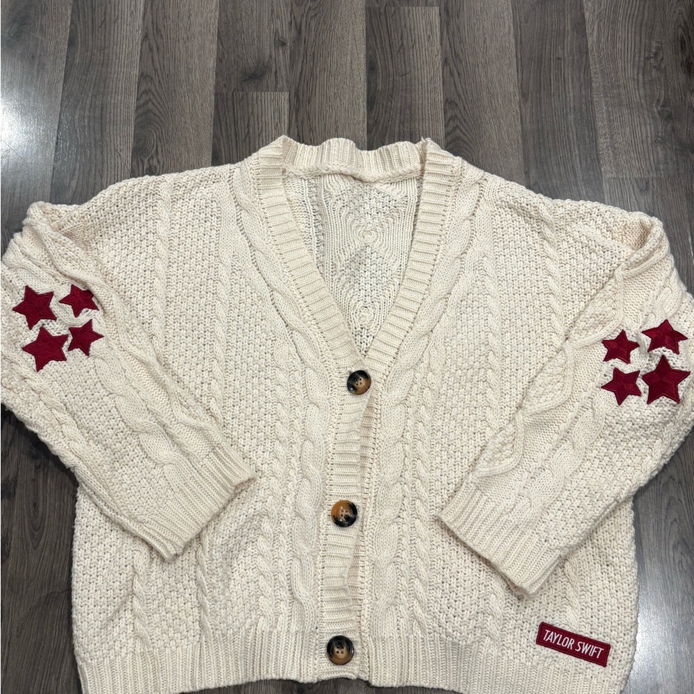Red Taylor Swift Cardigan: Authentic
